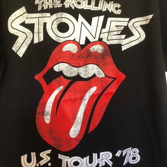 The Rolling Stones 1978 Tour Band t shirt - Picture 2 of 4